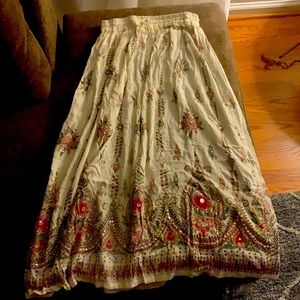 Embroidered Skirt